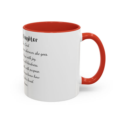 My Daughter African/American/Caribbean Prayer Coffee Mug, Mother's Day, Birthday or any occasion - 11 & 15oz