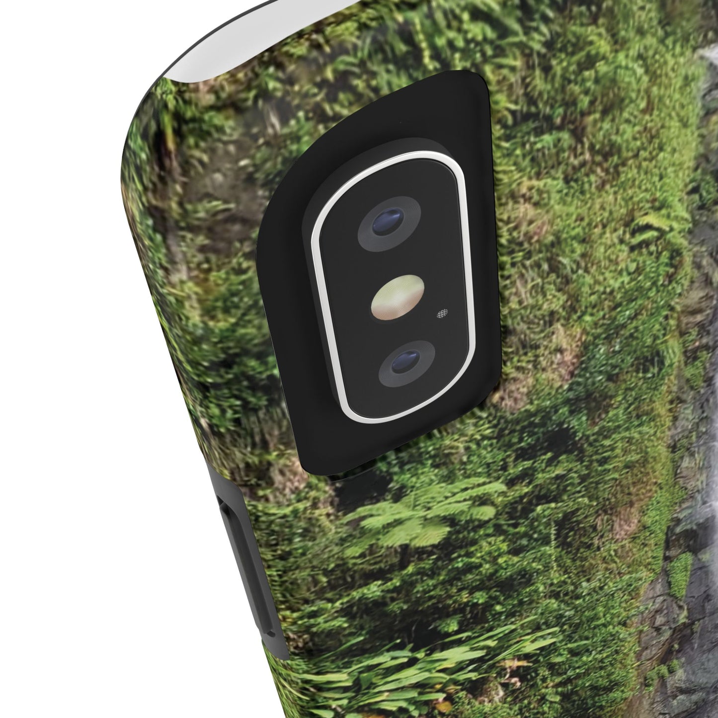 Nature Island Trafalgar Waterfall inspired Tough IPhone and Samsung phone Cases - Durable Protection for Outdoor Adventure