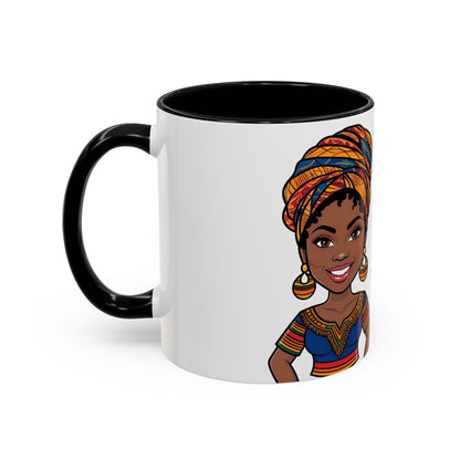 Mom Mother's Day Prayer Mug- African/American/Caribbean Mother's Day Prayer Coffee Mug, Inspirational
