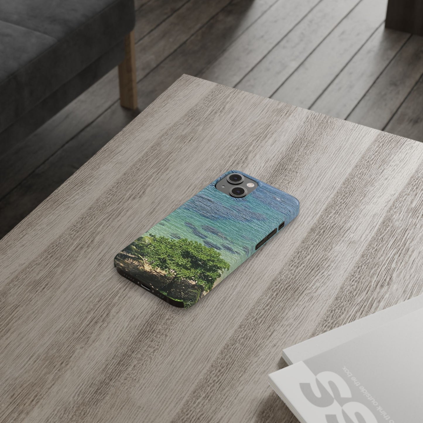 iPhone cases - Coastal Vibes Slim Phone Case