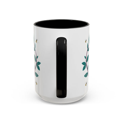 Grandma Prayer Coffee Mug (11, 15oz) Floral Bumble Bees Mother's Day Gift