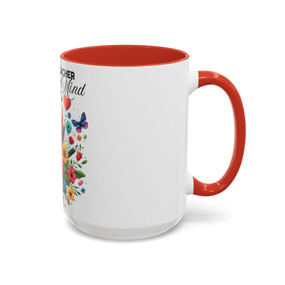 A Great Teacher Feeds The Mind Coffee/Tea Mug, teacher appreciation, Educator's gift