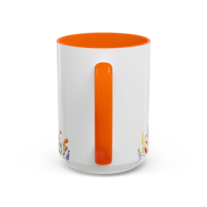 My Daughter Prayer Coffee Mug - Inspirational Prayer for My Daughter, Motivational Gift, Mother's Day, Floral Design