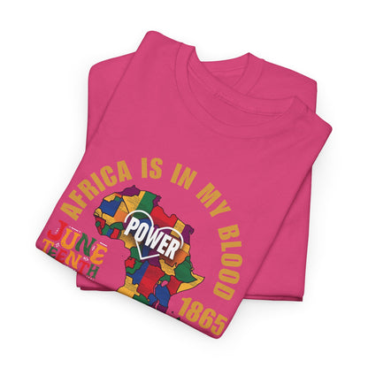 Juneteenth Power T-Shirt, Family gathering, chanting, Community celebration, Juneteenth celebration