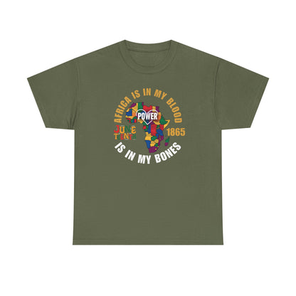 Juneteenth Power T-Shirt, Family gathering, chanting, Community celebration, Juneteenth celebration