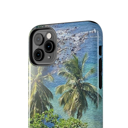 Tough Phone Case - Tropical Summer Vibes, Gift for Travelers and Nature Lovers