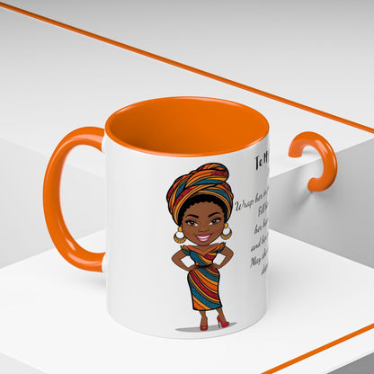 My Daughter African/American/Caribbean Prayer Coffee Mug, Mother's Day, Birthday or any occasion - 11 & 15oz