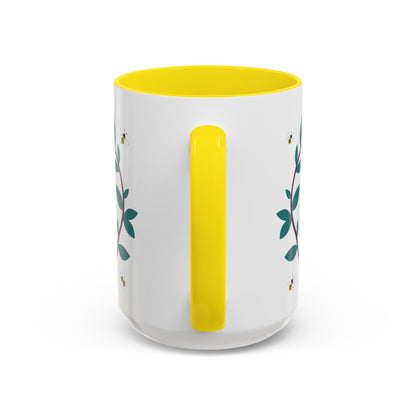 Grandma Prayer Coffee Mug (11, 15oz) Floral Bumble Bees Mother's Day Gift