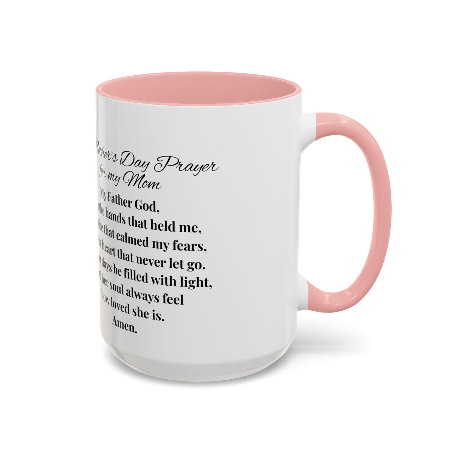 Mom Mother's Day Prayer Mug- African/American/Caribbean Mother's Day Prayer Coffee Mug, Inspirational