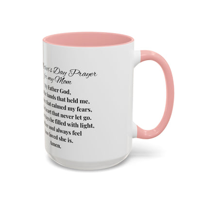 Mom Mother's Day Prayer Mug- African/American/Caribbean Mother's Day Prayer Coffee Mug, Inspirational