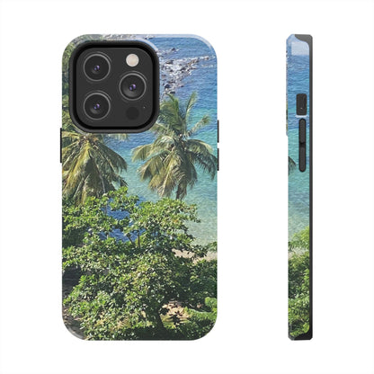 Tough Phone Case - Tropical Summer Vibes, Gift for Travelers and Nature Lovers