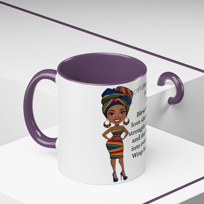 Sister Prayer African American Mother's Day Mug, gift