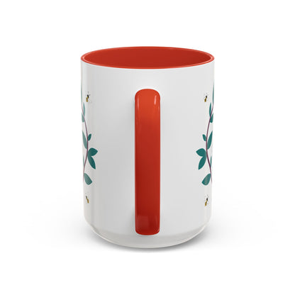 Grandma Prayer Coffee Mug (11, 15oz) Floral Bumble Bees Mother's Day Gift