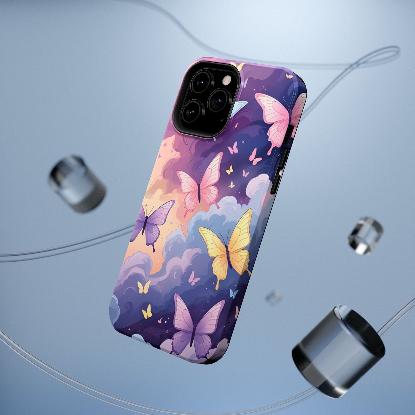 Whimsical Butterfly Phone Case – Nature-Inspired Protection in Vibrant Color