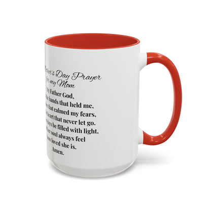 Mom Mother's Day Prayer Mug- African/American/Caribbean Mother's Day Prayer Coffee Mug, Inspirational