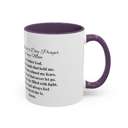 Mom Mother's Day Prayer Mug- African/American/Caribbean Mother's Day Prayer Coffee Mug, Inspirational