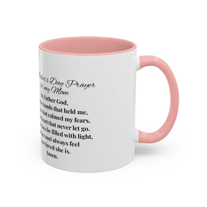 Mom Mother's Day Prayer Mug- African/American/Caribbean Mother's Day Prayer Coffee Mug, Inspirational