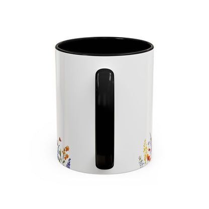My Daughter Prayer Coffee Mug - Inspirational Prayer for My Daughter, Motivational Gift, Mother's Day, Floral Design