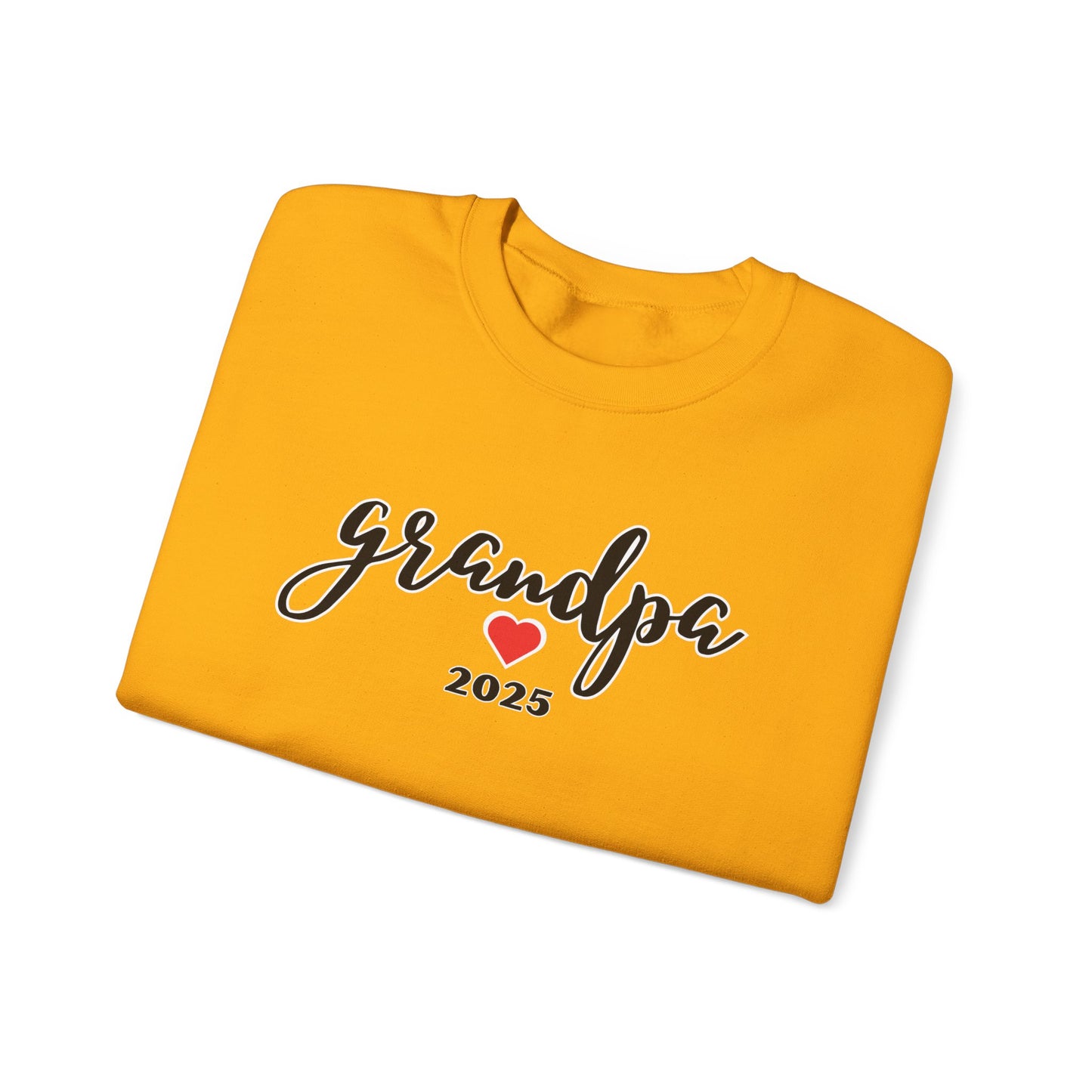 Grandpa 2025 Sweatshirt, Valentines Day Gift, Fathers Day Gift, Birthday Gift, Love Gift