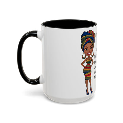 Sister Prayer African American Mother's Day Mug, gift