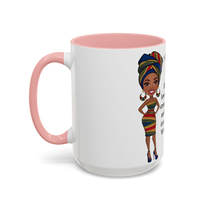 Sister Prayer African American Mother's Day Mug, gift