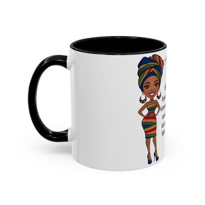 Sister Prayer African American Mother's Day Mug, gift