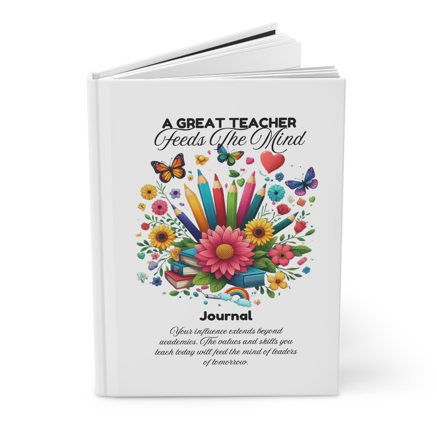 A Great Teacher Feeds The Mind Journal