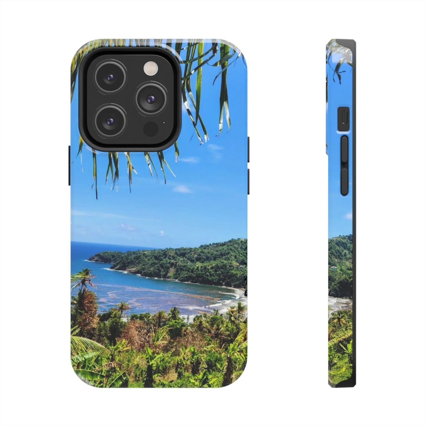 Nature-inspired tropical iphone and Samsung phone cases perfect for summer. Ideal for beach trips, vacations,