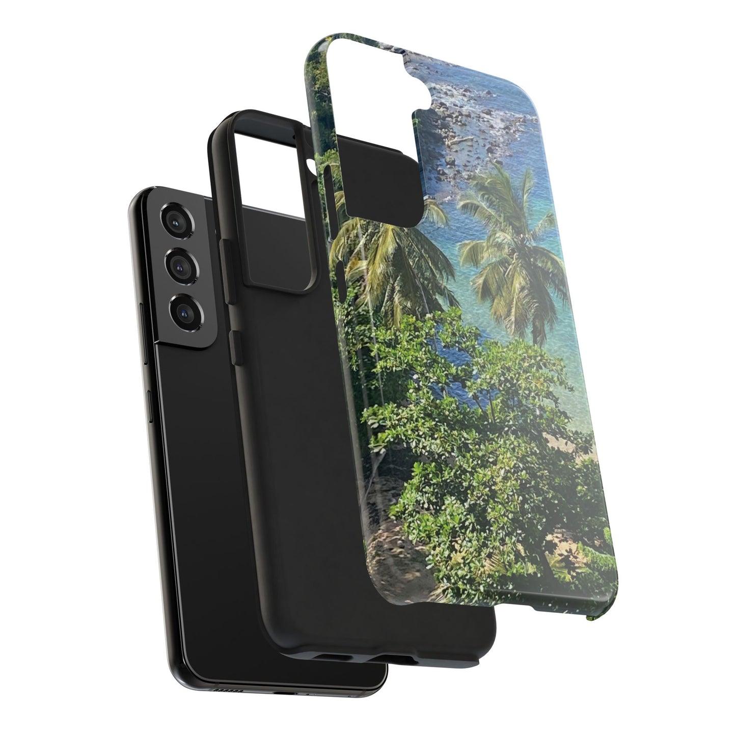 Tough Phone Case - Tropical Summer Vibes, Gift for Travelers and Nature Lovers