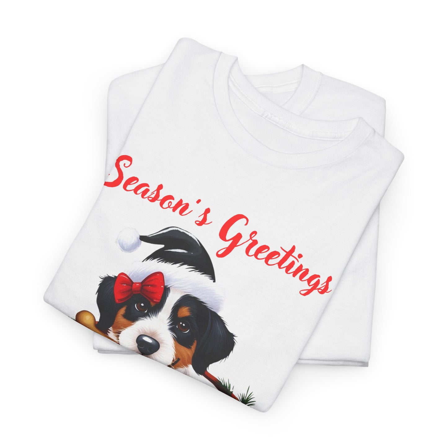 Cute Puppy Holiday T-shirt