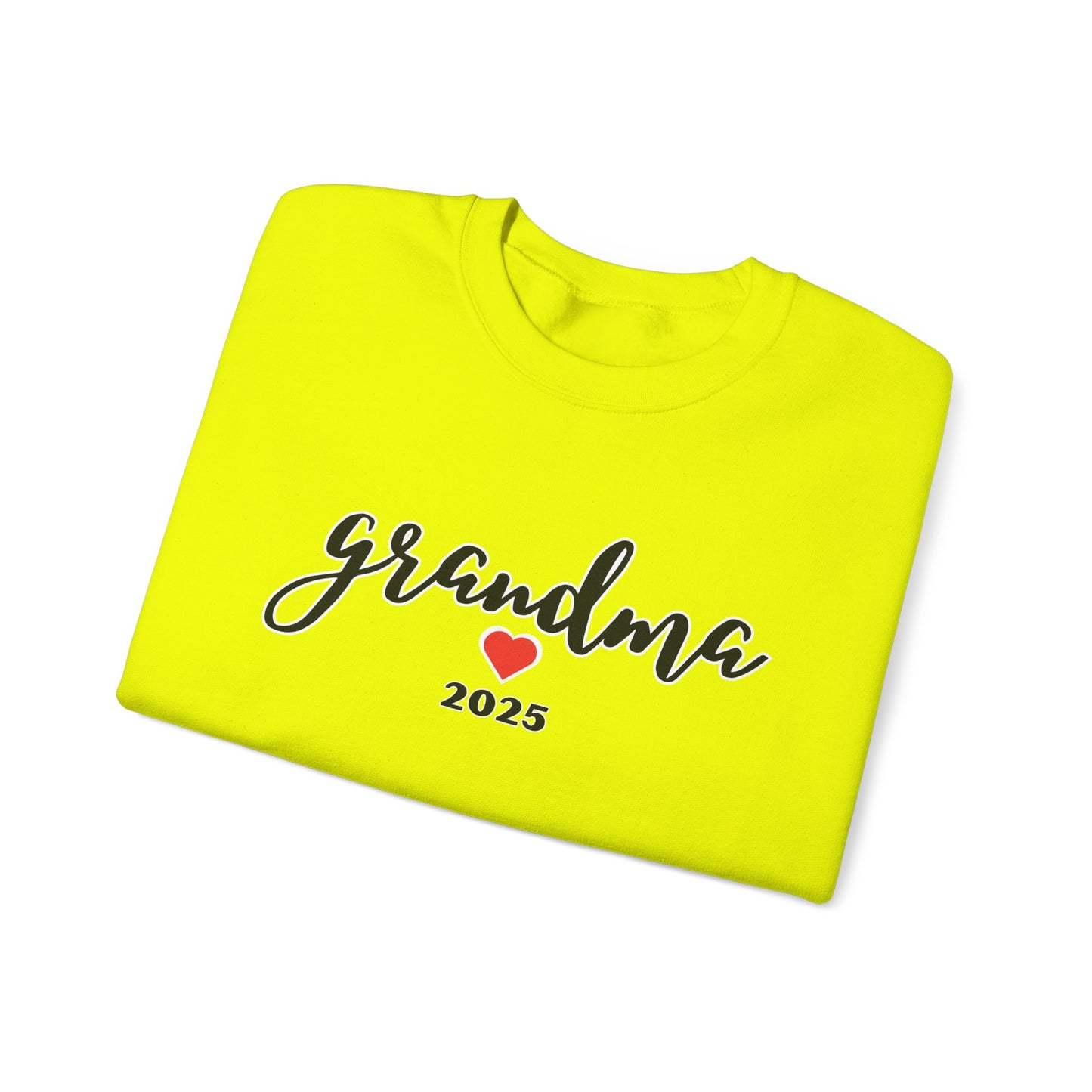 Grandma 2025 Sweatshirt - Valentines Day, Mothers's day, Birthday Gift