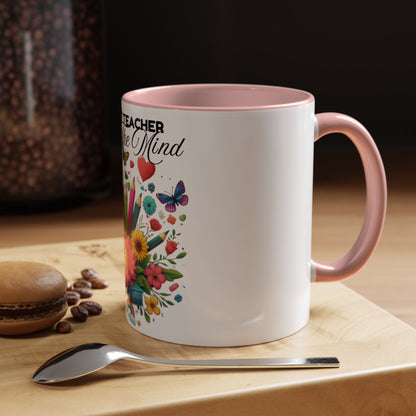A Great Teacher Feeds The Mind Coffee/Tea Mug, teacher appreciation, Educator's gift