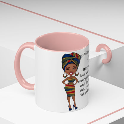 Sister Prayer African American Mother's Day Mug, gift
