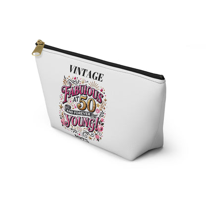 Fabulous at 50 T-bottom Pouches, Birthday celebration, Birthday Gift