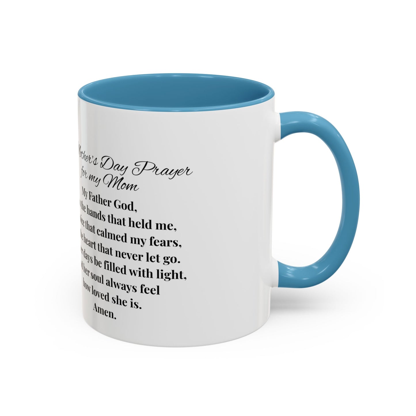 Mom Mother's Day Prayer Mug- African/American/Caribbean Mother's Day Prayer Coffee Mug, Inspirational