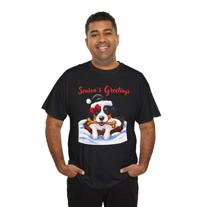 Cute Puppy Holiday T-shirt