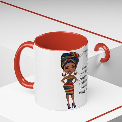 Sister Prayer African American Mother's Day Mug, gift