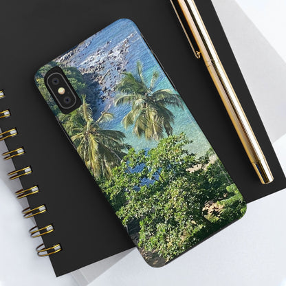 Tough Phone Case - Tropical Summer Vibes, Gift for Travelers and Nature Lovers