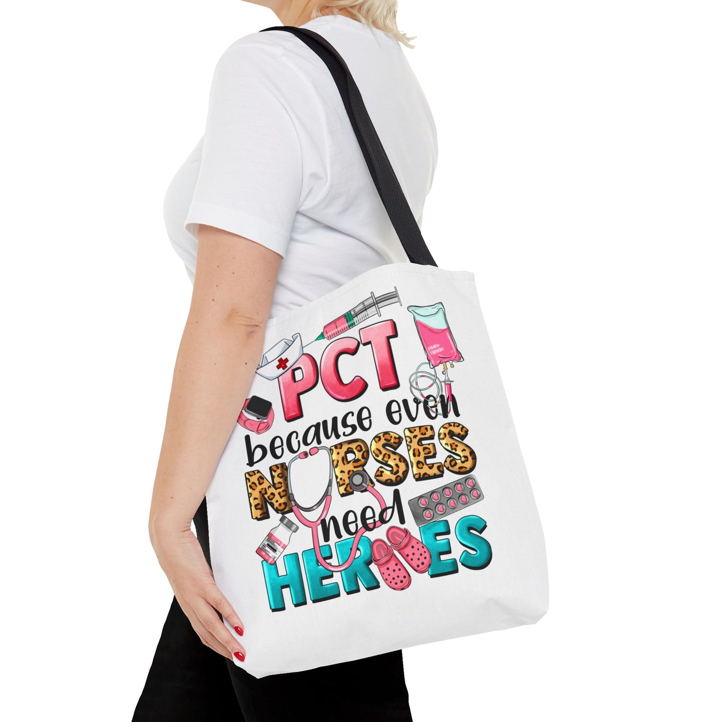 PCT Tote Bag - Nurses Appreciation, Birthdays, Christmas gift