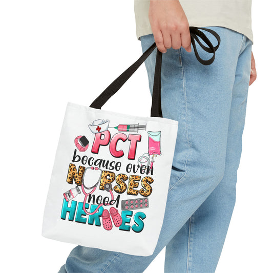 PCT Tote Bag - Nurses Appreciation, Birthdays, Christmas gift