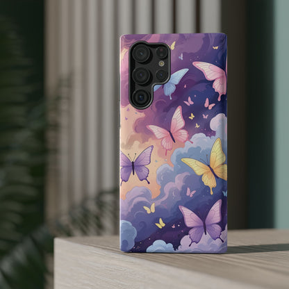 Whimsical Butterfly Phone Case – Nature-Inspired Protection in Vibrant Color
