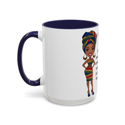 Sister Prayer African American Mother's Day Mug, gift