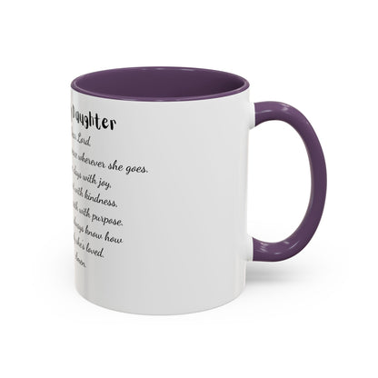 My Daughter African/American/Caribbean Prayer Coffee Mug, Mother's Day, Birthday or any occasion - 11 & 15oz