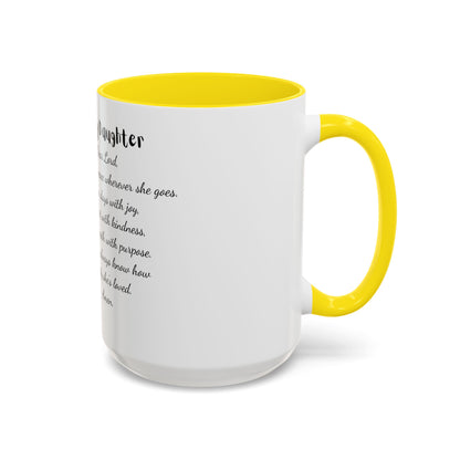 My Daughter African/American/Caribbean Prayer Coffee Mug, Mother's Day, Birthday or any occasion - 11 & 15oz