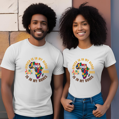 Juneteenth Power T-Shirt, Family gathering, chanting, Community celebration, Juneteenth celebration