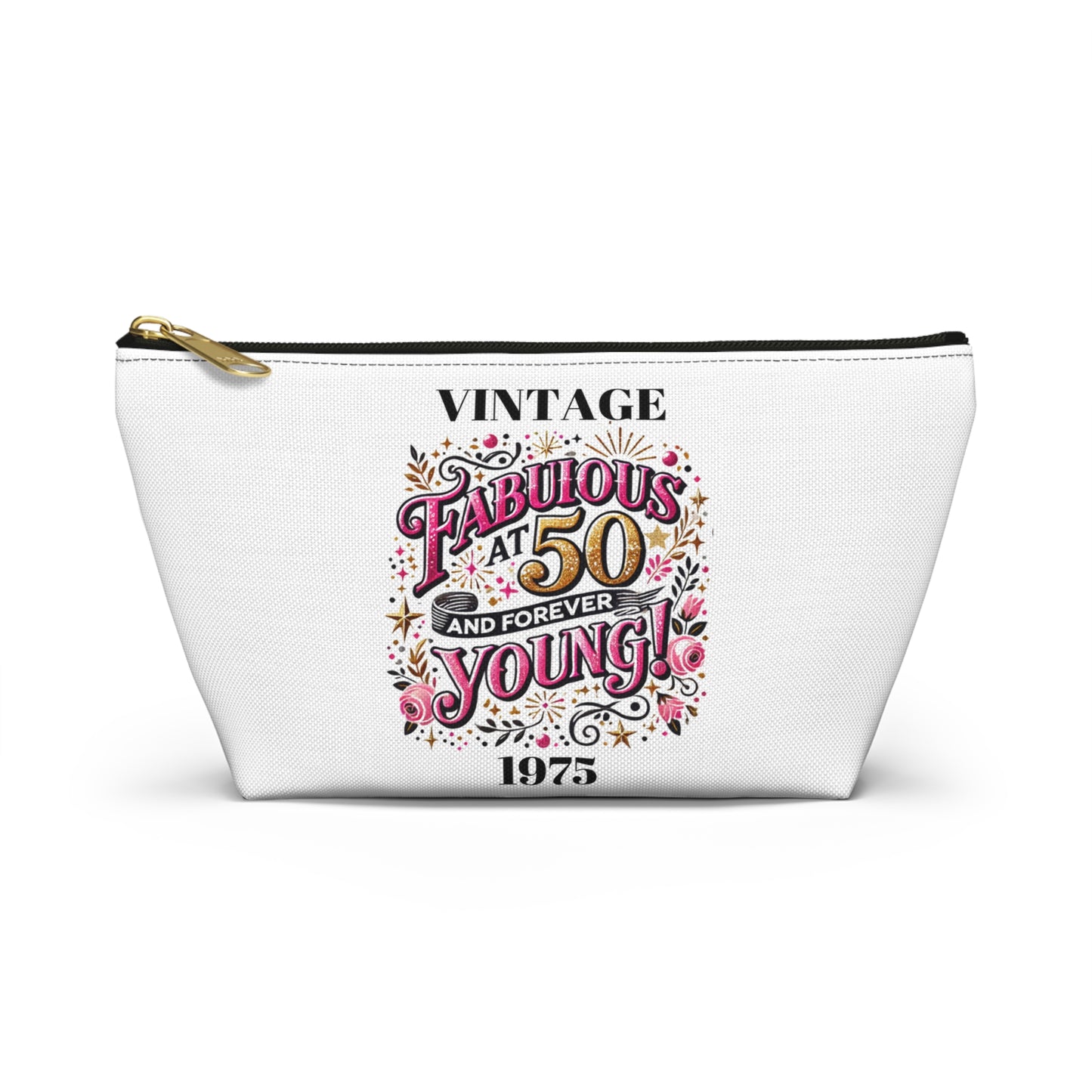 Fabulous at 50 T-bottom Pouches, Birthday celebration, Birthday Gift