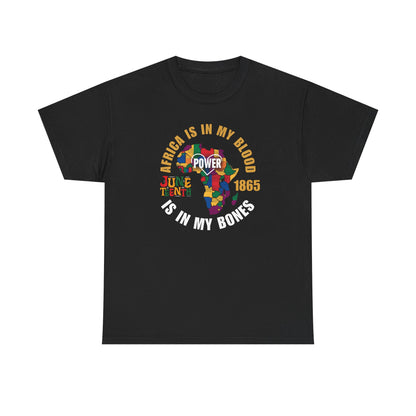 Juneteenth Power T-Shirt, Family gathering, chanting, Community celebration, Juneteenth celebration