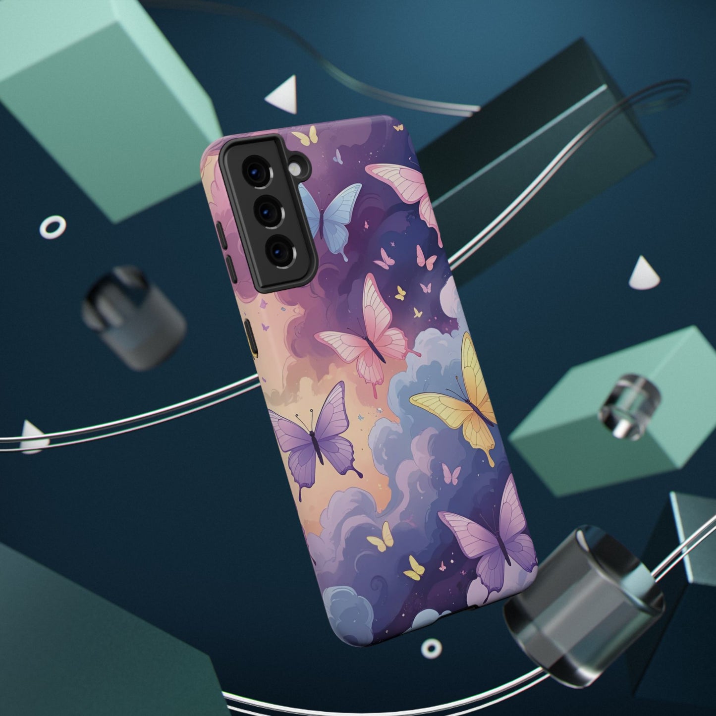 Whimsical Butterfly Phone Case – Nature-Inspired Protection in Vibrant Color
