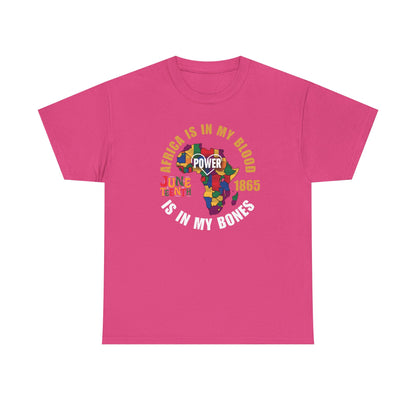 Juneteenth Power T-Shirt, Family gathering, chanting, Community celebration, Juneteenth celebration