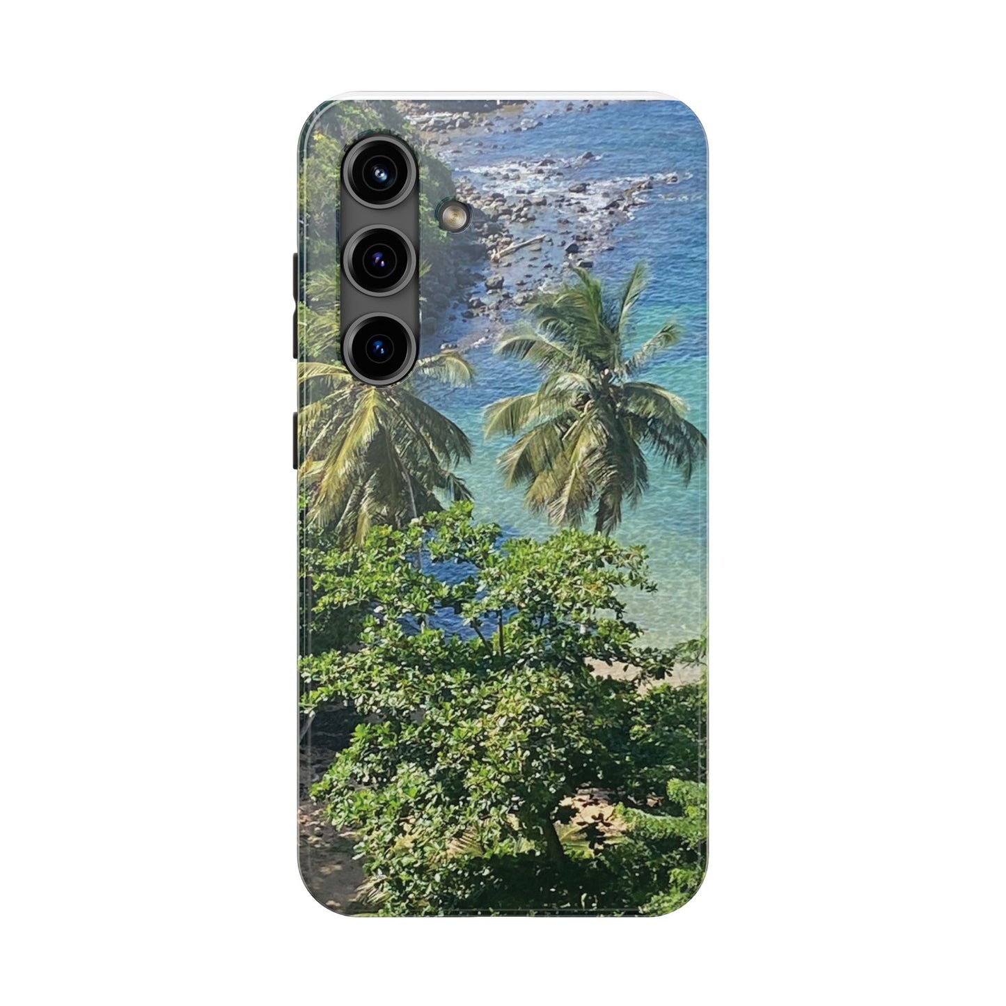 Tough Phone Case - Tropical Summer Vibes, Gift for Travelers and Nature Lovers
